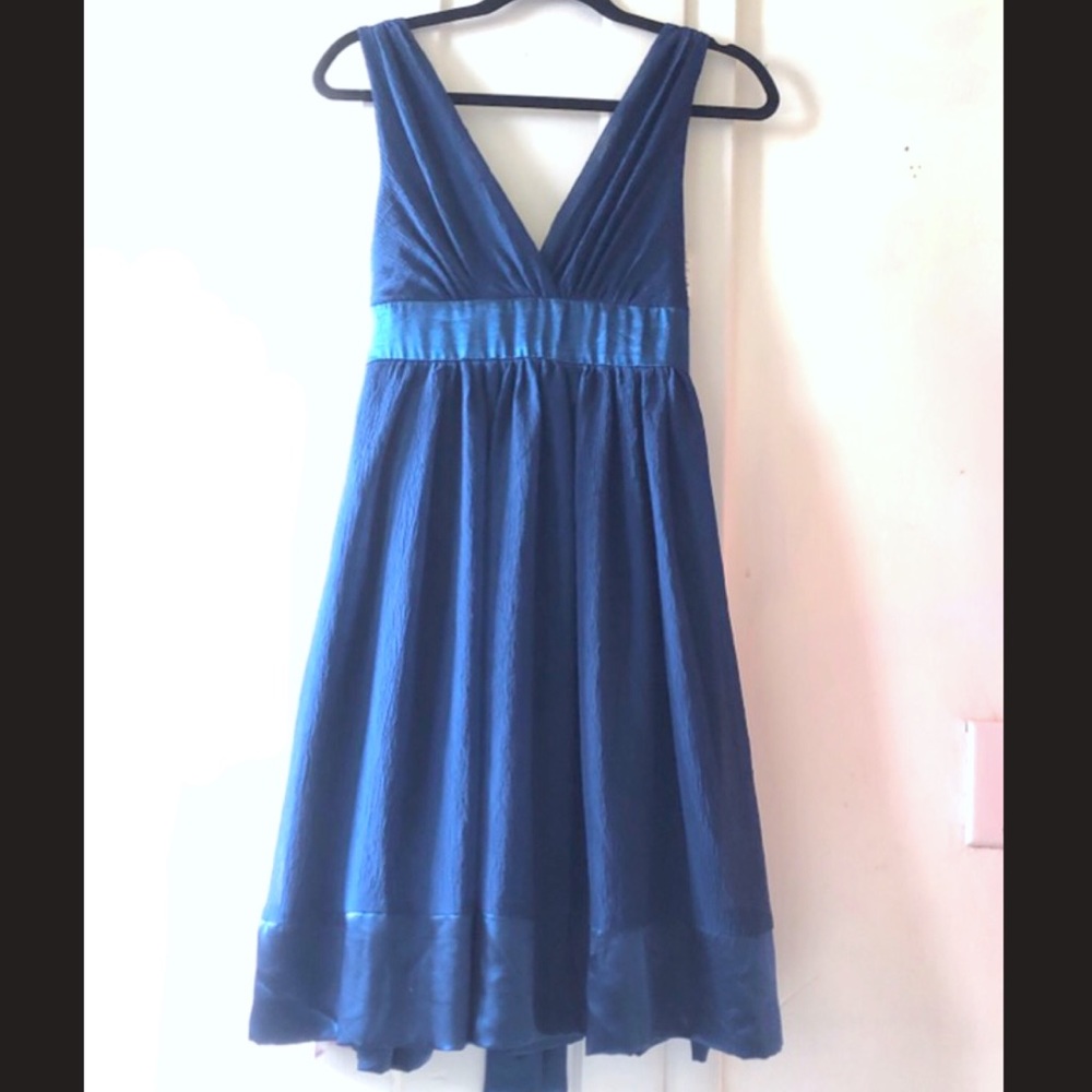 Forever 21 blue cocktail dress